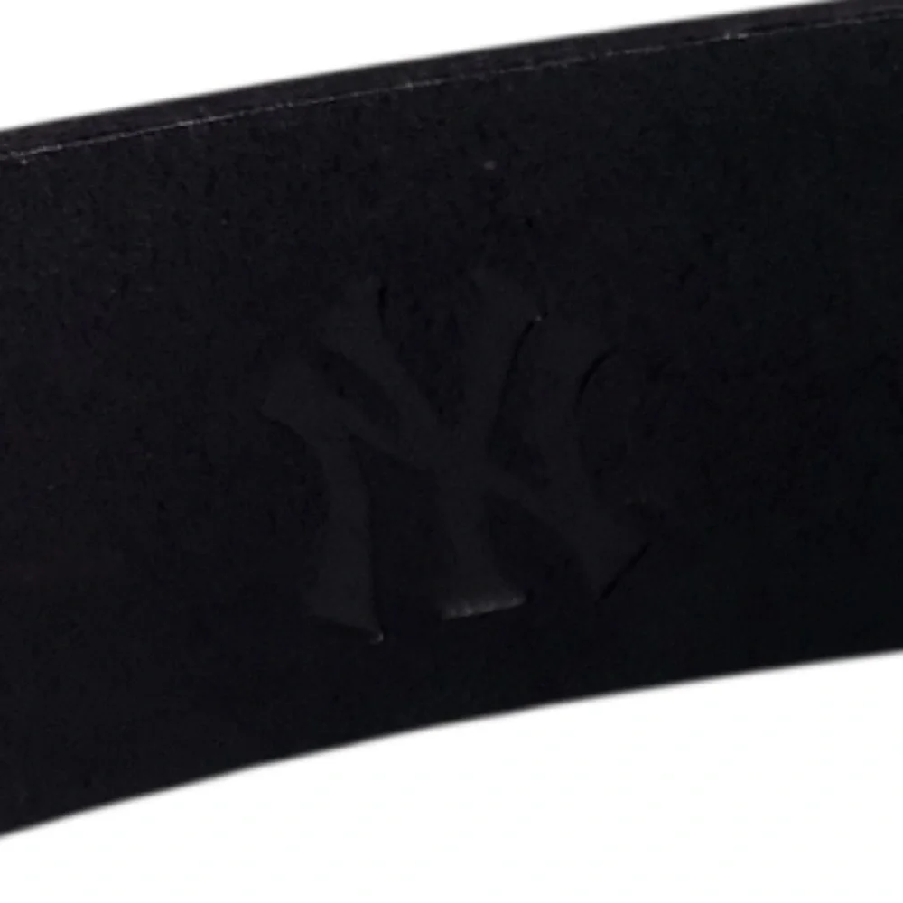 New York Yankees Leather Black Belt Men’s Waist 30-32 MLB Genuine Merchandise